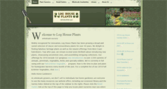 Desktop Screenshot of loghouseplants.com